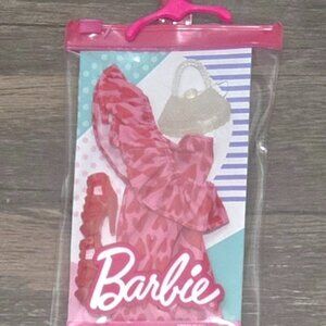 Barbie Fashion Pack Heart Dress Heels and Accessories Clothing Set New